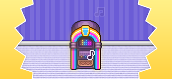 Super-Rare Jukebox + Red Slot Machine