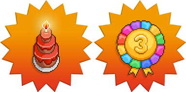 Pixadom 3rd Birthday Rewards