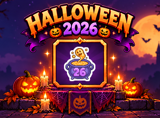 Pixadom Halloween 2026 Badge
