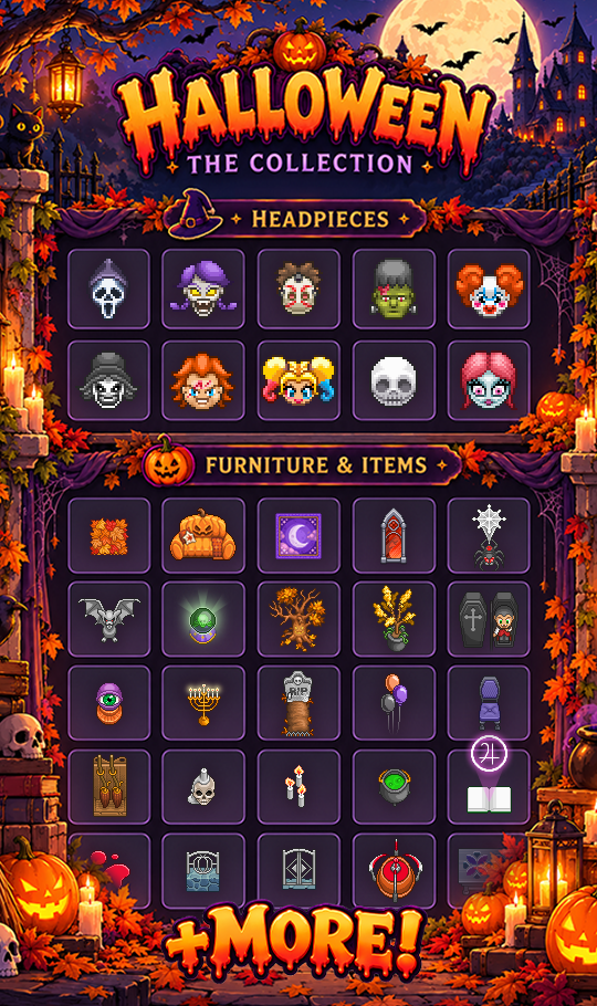 Pixadom Halloween 2026 Items