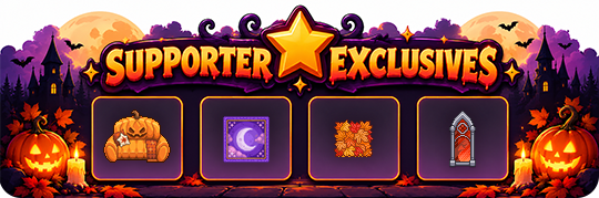 Pixadom Halloween 2026 Supporter Items