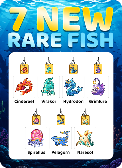 Pixadom New Rare Fish