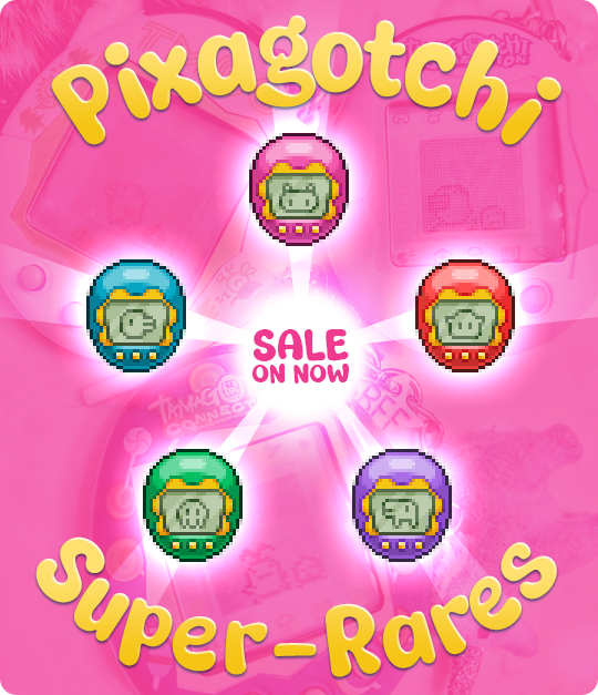 Pixadom Pixagotchi Super Rares