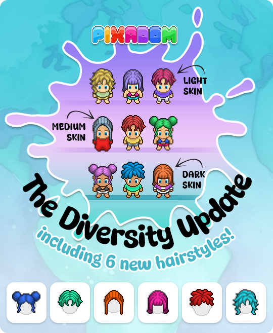 Pixadom Diversity Update