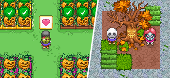 Plant & Exchange Pumpkins For Rewards!